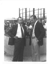 David Brinkley at Bowie Racetr